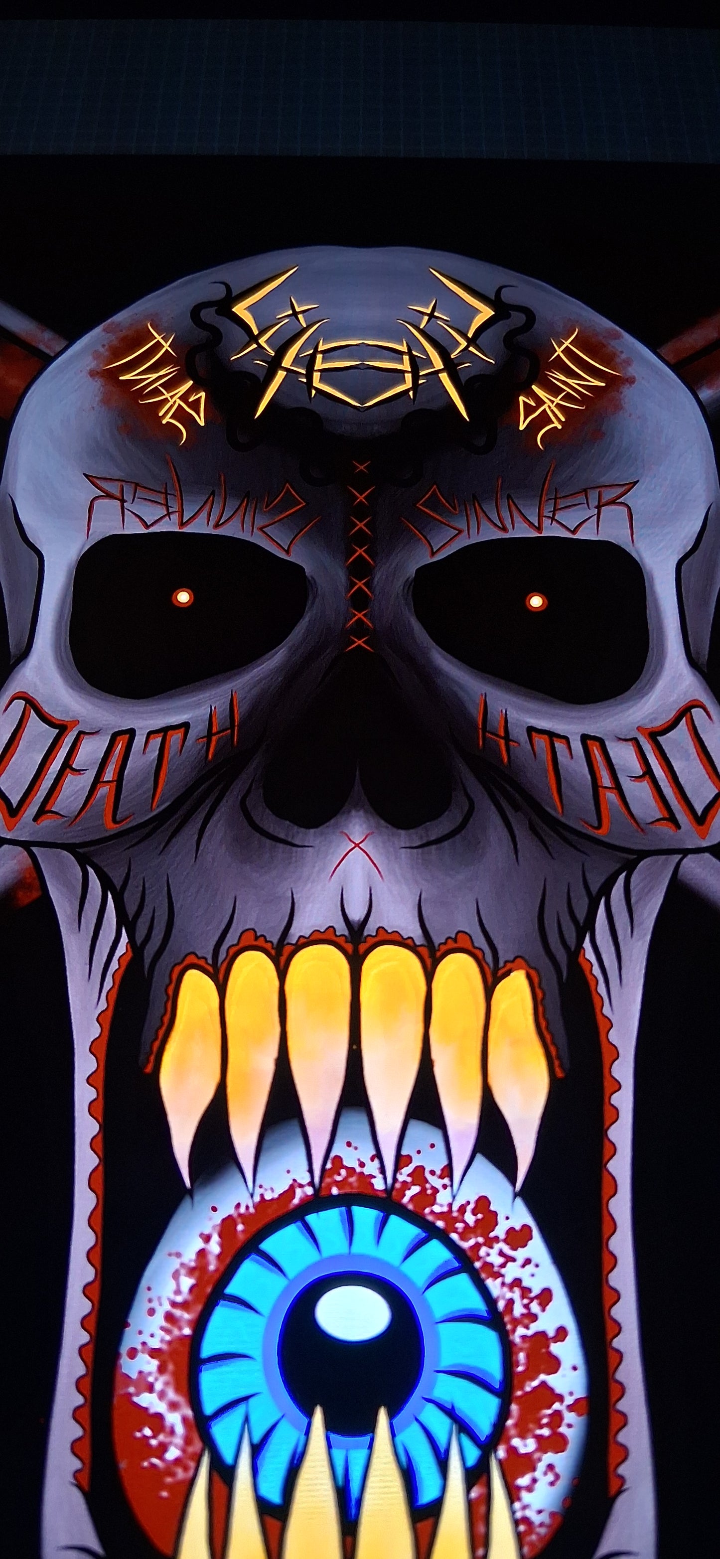 1 Saint/Sinner Skull png